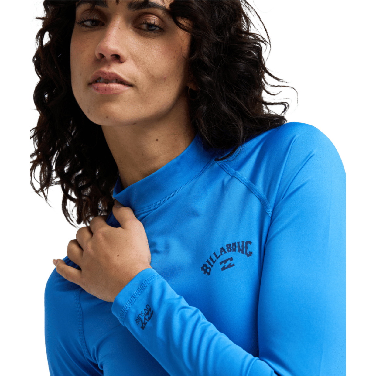 2026 Billabong Womens Tropical Surf Long Sleeve Rash Vest EBJWR03014 - True Blue